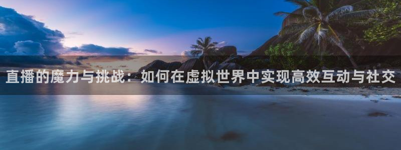 178看球直播高清：直播的魔力与挑战：如何在虚拟世界中实现高效互动与社交