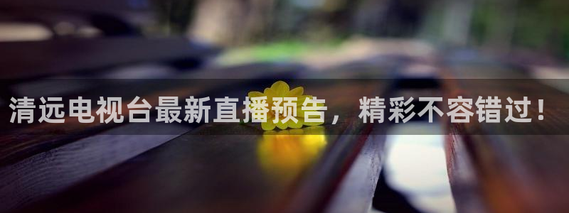 178体育直播间：清远电视台最新直播预告，精彩不容错过！